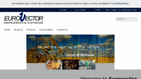 What Eurovector.it website looked like in 2017 (6 years ago)