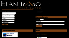 What Elanimmosaintbarth.com website looked like in 2017 (6 years ago)