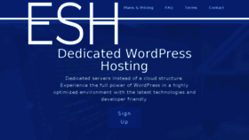 What Eshwp.com website looked like in 2017 (6 years ago)