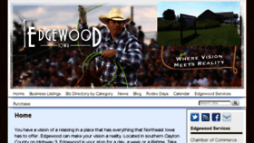 What Edgewoodiowa.com website looked like in 2017 (8 years ago)