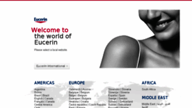 What Eucerin.pl website looked like in 2017 (7 years ago)
