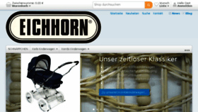 What Eichhorn-kinderwagen.de website looked like in 2017 (6 years ago)