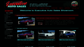 What Executiveauto.com website looked like in 2017 (6 years ago)