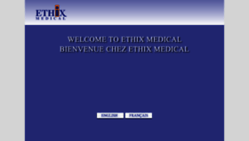 What Ethixmedical.com website looked like in 2017 (6 years ago)