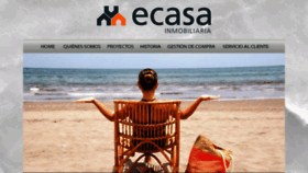 What Ecasa.cl website looked like in 2017 (6 years ago)