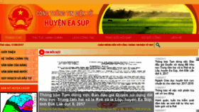 What Easup.daklak.gov.vn website looked like in 2017 (6 years ago)