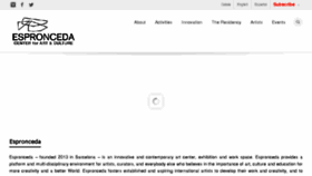 What Espronceda.net website looked like in 2017 (6 years ago)