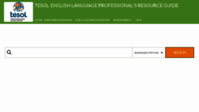 What Englishlanguageprofessionalsresourceguide.com website looked like in 2017 (6 years ago)