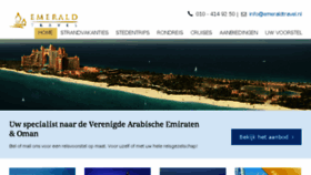 What Emeraldtravel.nl website looked like in 2017 (6 years ago)