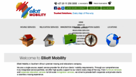 What Elliottmobility.com website looked like in 2017 (6 years ago)