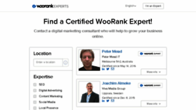 What Experts.woorank.com website looked like in 2017 (6 years ago)