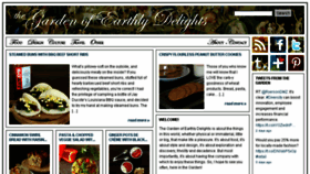 What Earthlydelightsblog.com website looked like in 2017 (6 years ago)