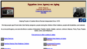 What Egyptianaaa.org website looked like in 2017 (6 years ago)