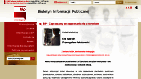 What E-bip.org.pl website looked like in 2017 (6 years ago)