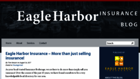 What Eagleharborinsurance.com website looked like in 2017 (6 years ago)