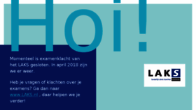 What Examenklacht.nl website looked like in 2017 (6 years ago)