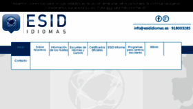 What Esididiomas.es website looked like in 2017 (6 years ago)