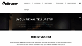 What Ekipspor.com.tr website looked like in 2017 (6 years ago)
