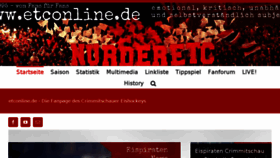 What Etconline.de website looked like in 2017 (8 years ago)