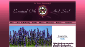 What Essentialoilsandsoul.com website looked like in 2017 (6 years ago)