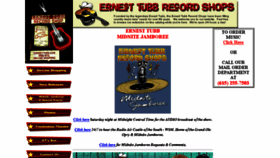 What Etrecordshop.com website looked like in 2017 (6 years ago)