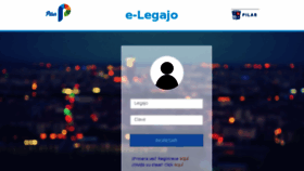 What E-legajo.pilar.gov.ar website looked like in 2017 (6 years ago)