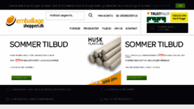 What Emballage-shoppen.dk website looked like in 2017 (6 years ago)