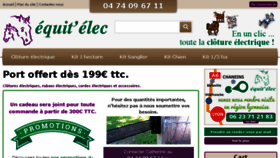 What Equitelec.eu website looked like in 2017 (6 years ago)