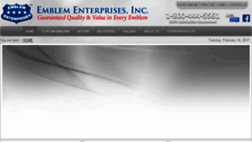 What Eeiemblems.com website looked like in 2017 (6 years ago)