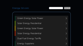 What Energy-3d.com website looked like in 2017 (6 years ago)
