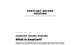 What Ec-securehost.com website looked like in 2017 (6 years ago)