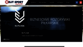 What Elitsport.pl website looked like in 2017 (6 years ago)