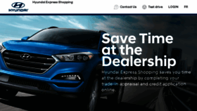 What Express.hyundaicanada.com website looked like in 2017 (6 years ago)
