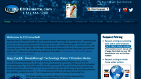 What Ecosmarte.com website looked like in 2017 (7 years ago)