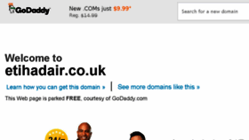 What Etihadair.co.uk website looked like in 2017 (6 years ago)