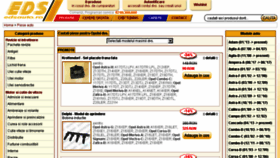 What Edsauto.ro website looked like in 2017 (6 years ago)