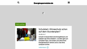 What Energiesparmeister.de website looked like in 2017 (6 years ago)