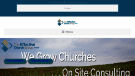 What Effectivechurch.com website looked like in 2017 (6 years ago)