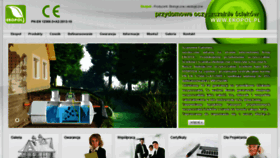 What Ekopol.pl website looked like in 2017 (6 years ago)