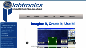What Elabtronics.com website looked like in 2017 (6 years ago)