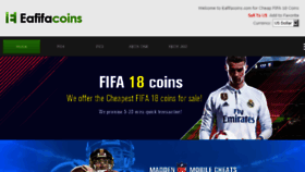 What Eafifacoins.com website looked like in 2017 (6 years ago)