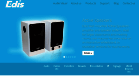 What Edis-audio-visual.com website looked like in 2017 (6 years ago)
