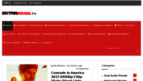 What Extramovies.tv website looked like in 2017 (6 years ago)