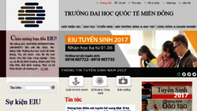 What Eiu.edu.vn website looked like in 2017 (6 years ago)