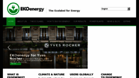 What Ekoenergy.org website looked like in 2017 (6 years ago)