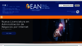 What Ean.edu.ar website looked like in 2017 (6 years ago)