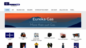 What Eurekagas.com.au website looked like in 2017 (6 years ago)