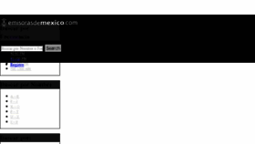 What Emisorasdemexico.com website looked like in 2017 (6 years ago)