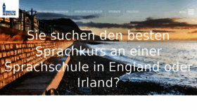 What Englishinbritain.de website looked like in 2017 (6 years ago)