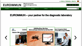 What Euroimmun.com website looked like in 2017 (6 years ago)